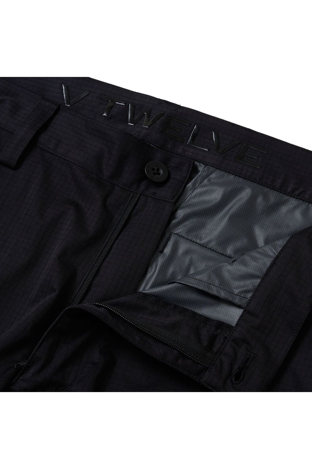 【26SS】【レディース】 RIP EXP PANTS / リップストップ生地 テーパードシルエット ロングパンツ (ブラック)