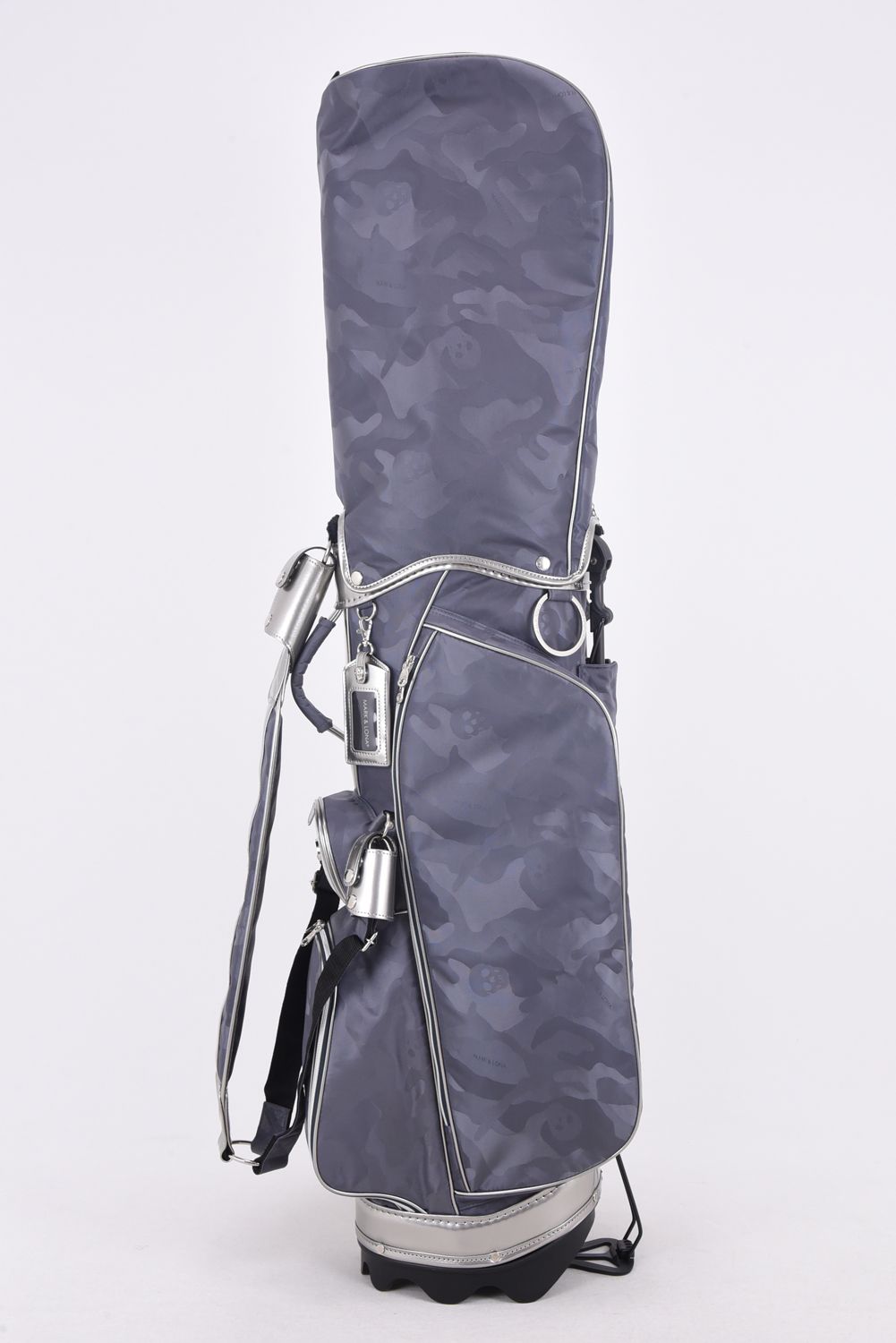 GAUGE CAMO STAND BAG / コーデュラナイロン エナメルコンビネーション スタンドタイプ キャディバック (スチール) -  フリーサイズ