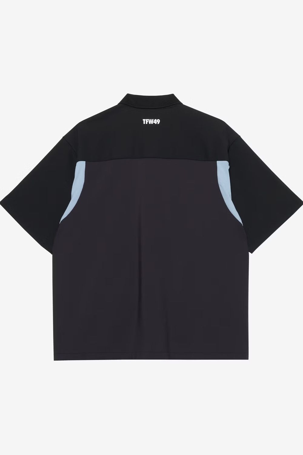 【26SS】 LUXURY SPORTY SHIRT / ドライタッチ サイドパネル スポーティシャツ (ブラック)