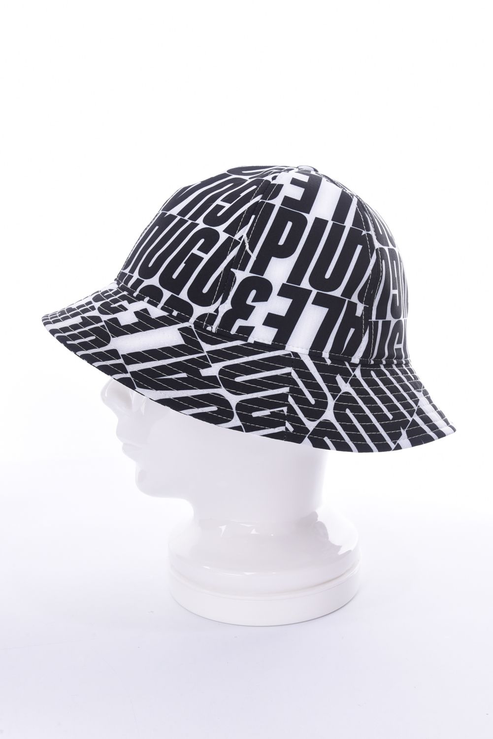 METRO HAT / 総柄ロゴ メトロハット (ホワイト)