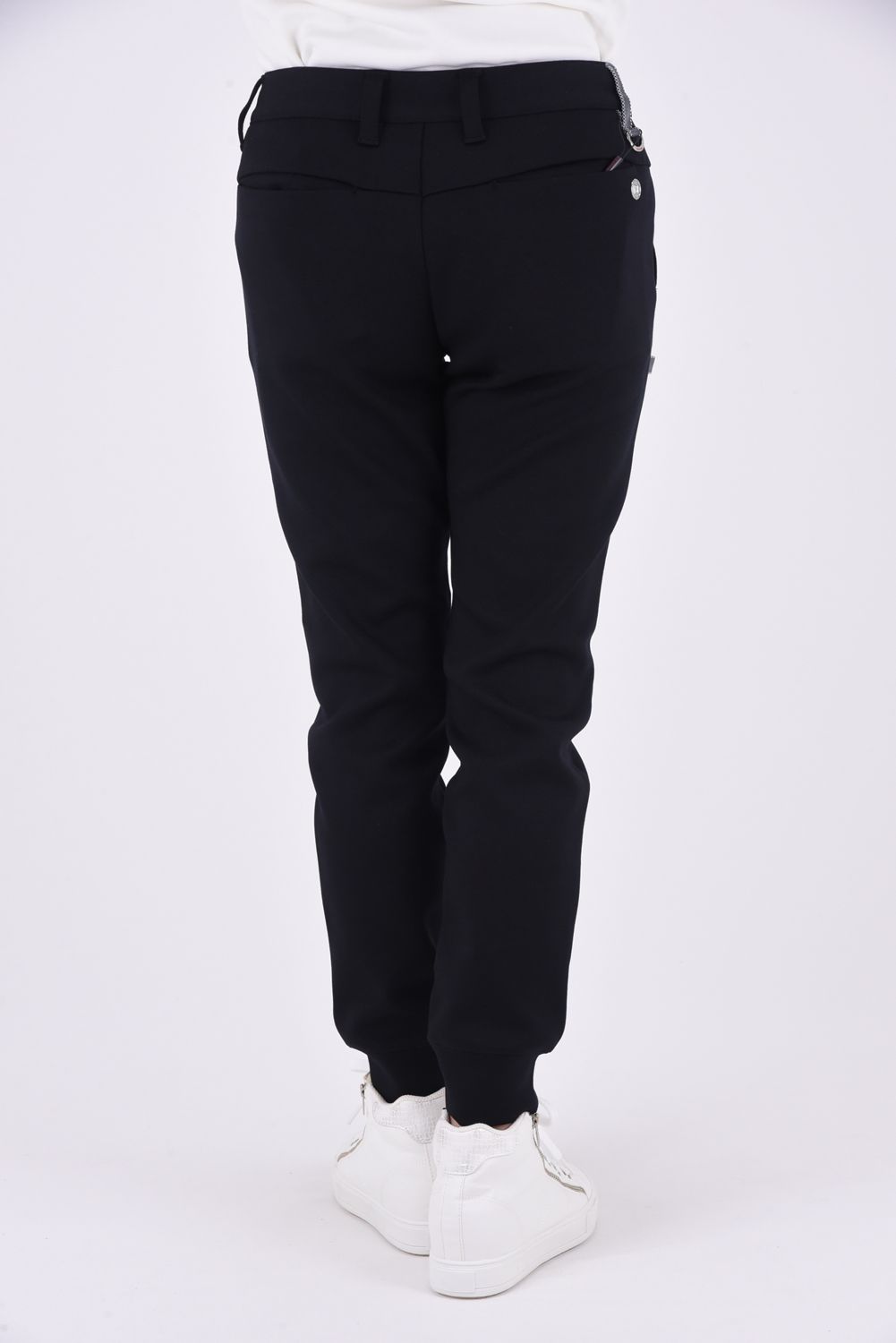 BRIEFING - 【レディース】【秋冬仕様】 WOMENS WARM 3D LOGO JOGGER PANTS / ダンボールニット 3Dロゴ  ウォーム ジョガーパンツ (ブラック) | GOSSIP GOLF