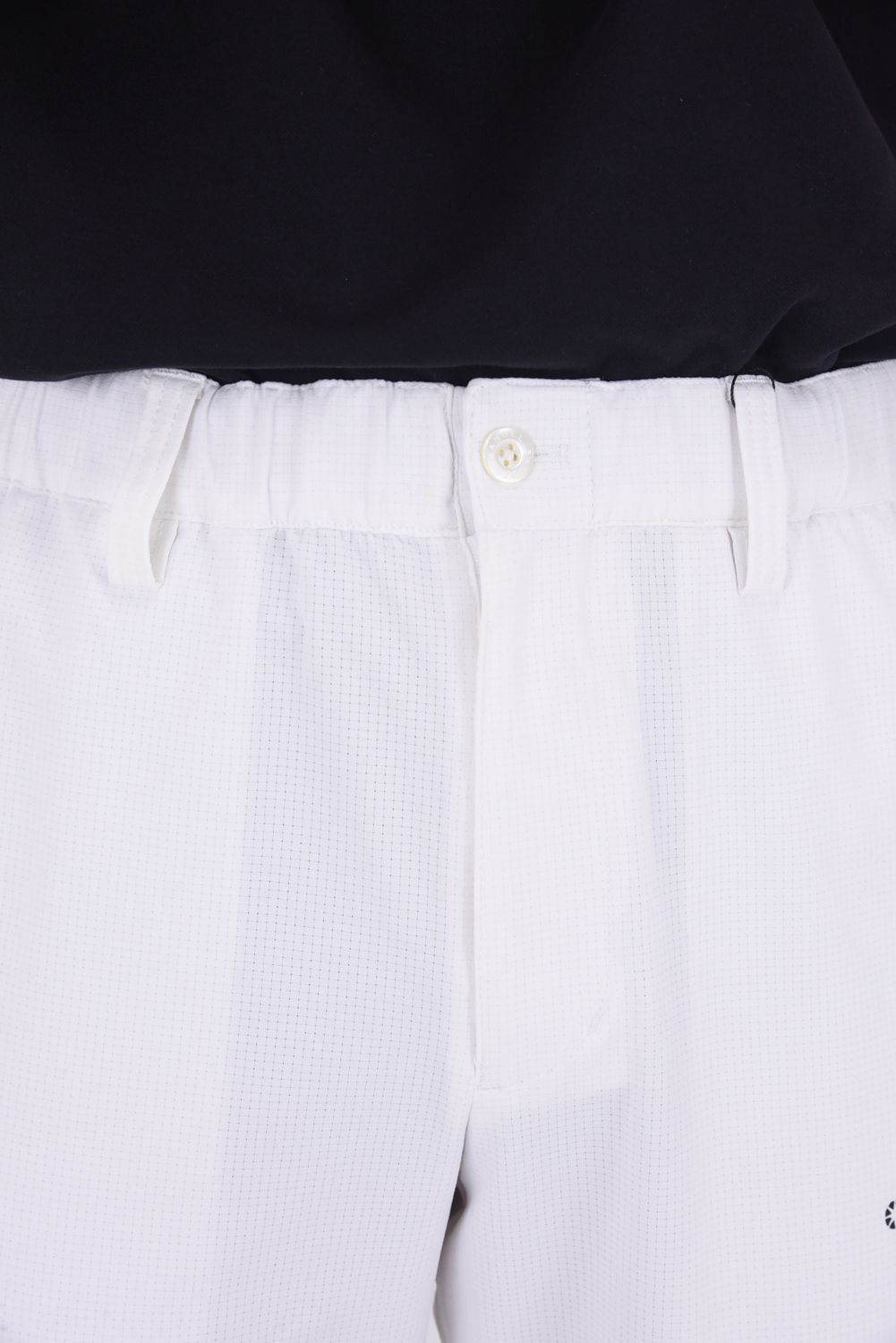 【26SS】 AERATION TAPERED PANTS / エアレーションドット テーパードパンツ (ホワイト)