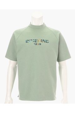 【26SS】 CR MS BOTANICAL LOGO HIGHNECK RF / ボタニカルロゴ モックネックTシャツ (セージグリーン)