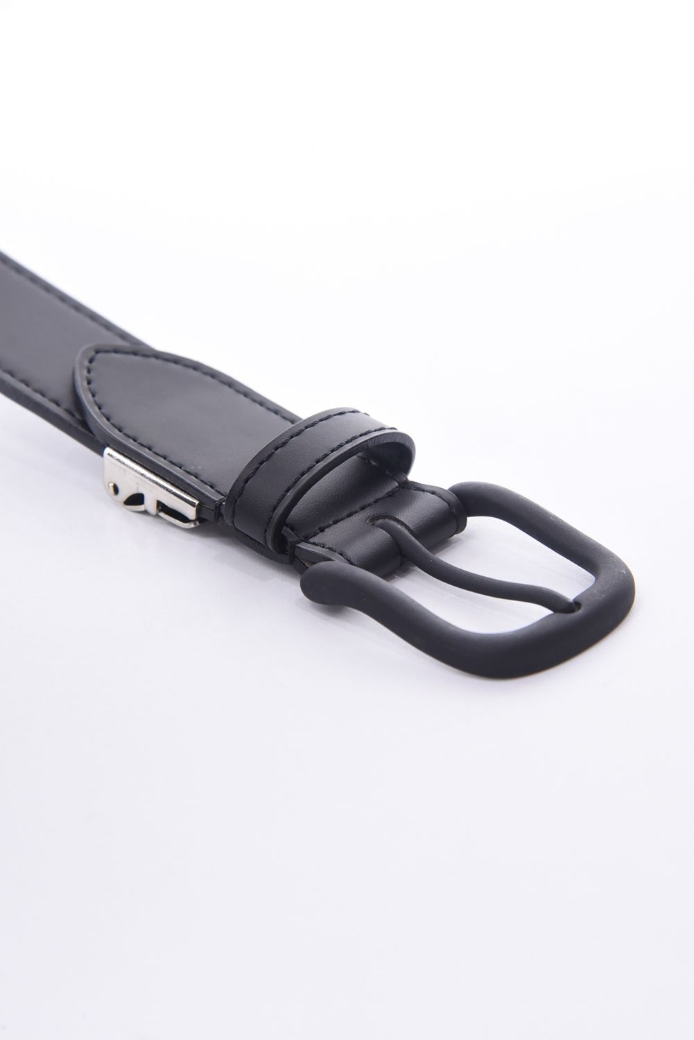 【26SS】 DVG-LOGO PT BELT / ロゴプリント ベルト (ブラック)