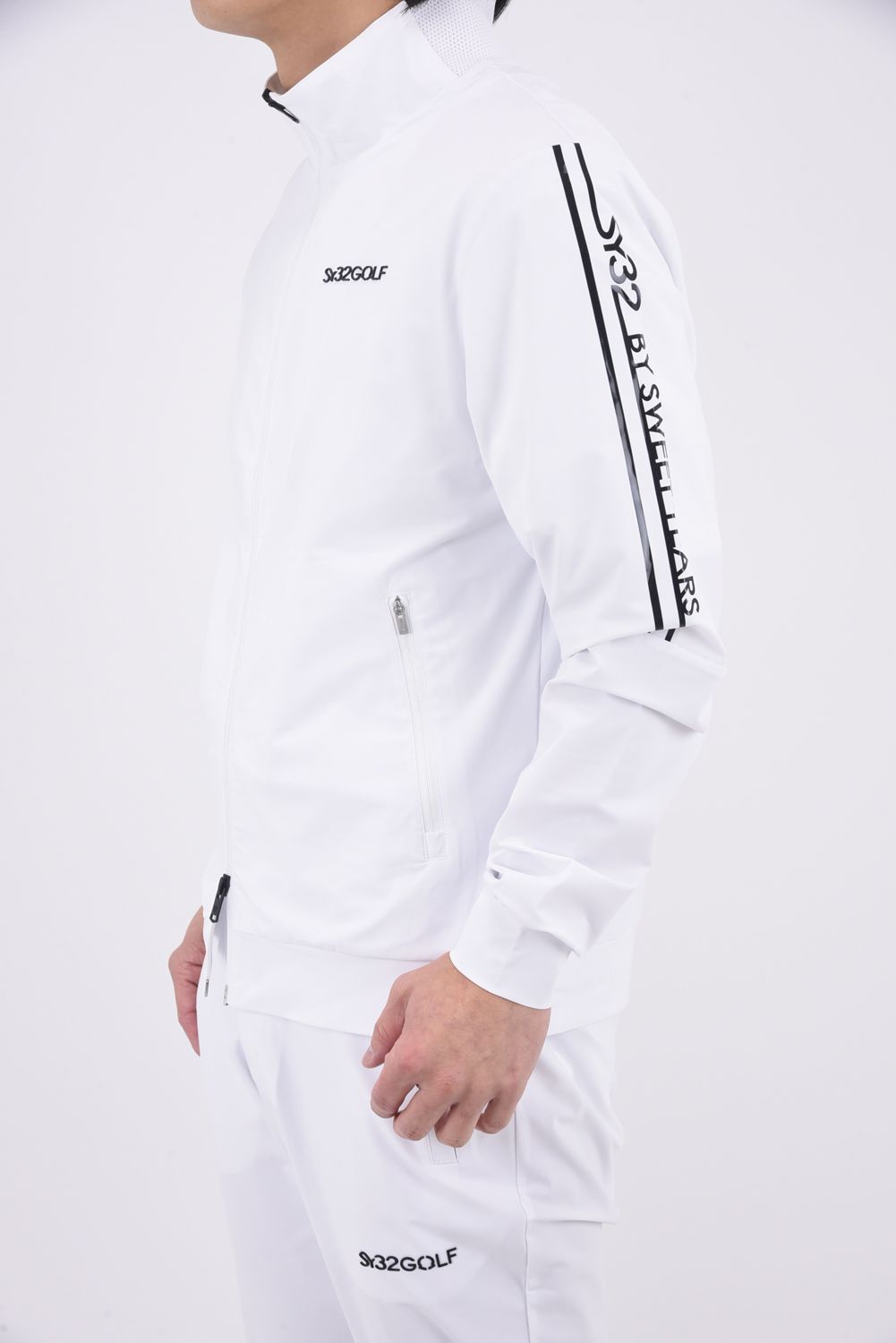 【26SS】 CARVICO STRECH JK / カルビコ ストレッチ ジップアップジャケット (ホワイト)