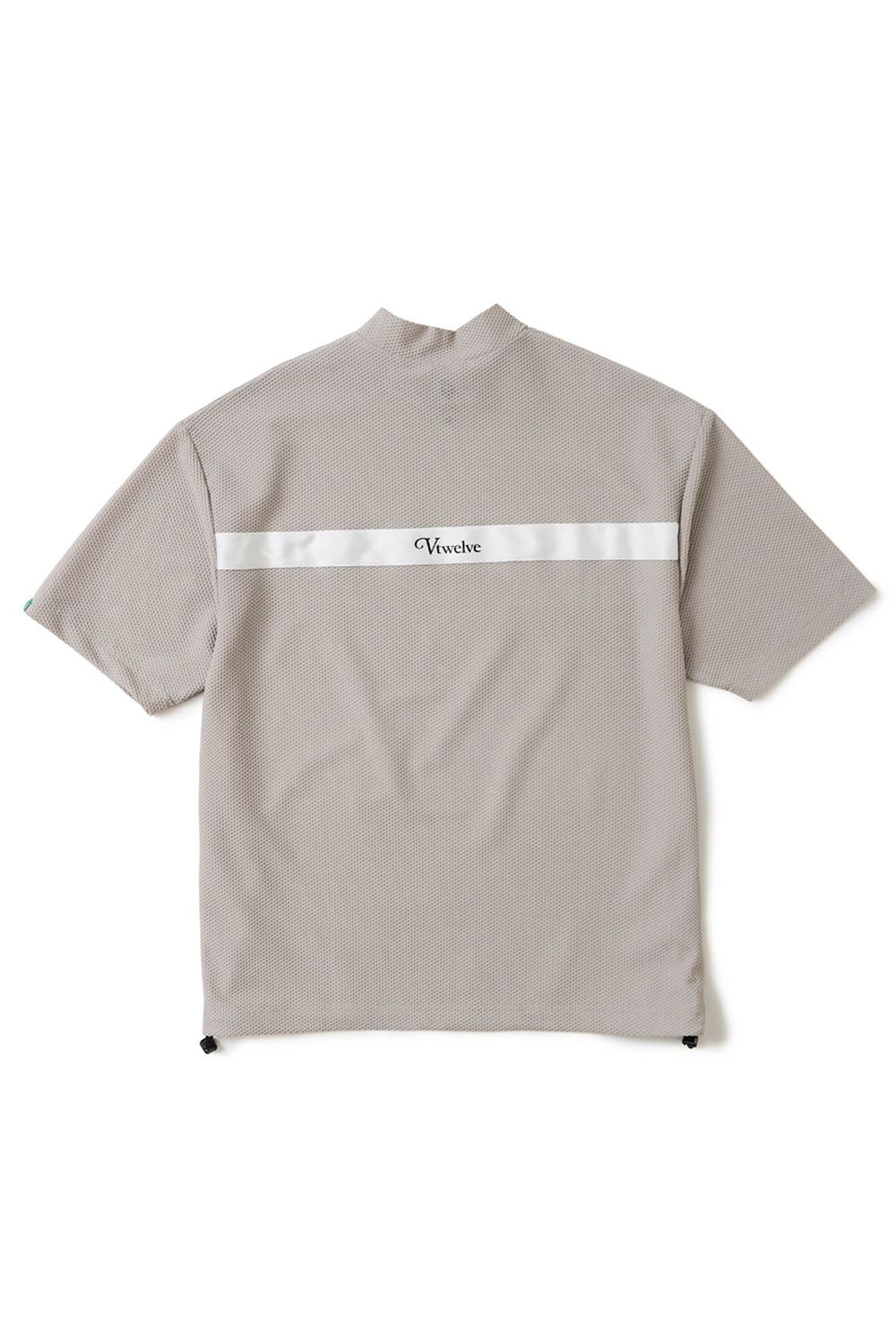 【26SS】【レディース】 AIRY AWA MOCK / ワッフル生地 バックライン モックネックTシャツ (ベージュ)