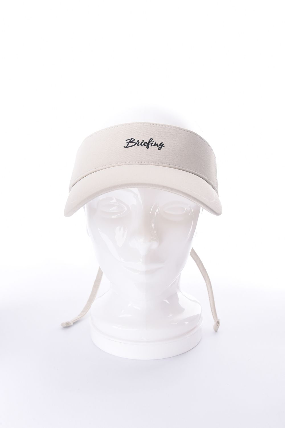 【26SS】【レディース】 WOMEN’S SMALL LOGO RIBBON VISOR / ブランドロゴ バックリボン リボンサンバイザー (アイボリー)