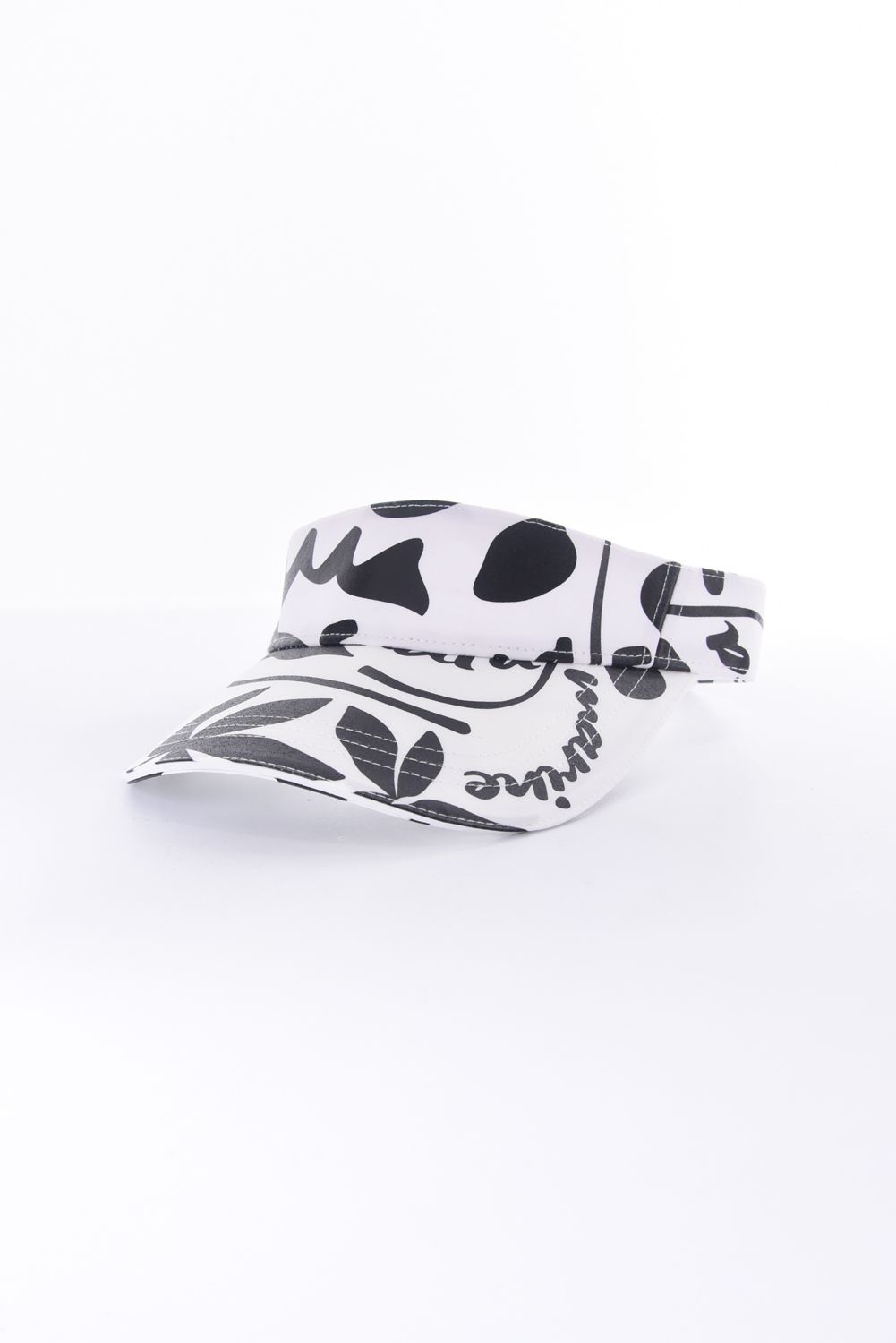 FLORAL VISOR / フローラル バイザー (ホワイト)