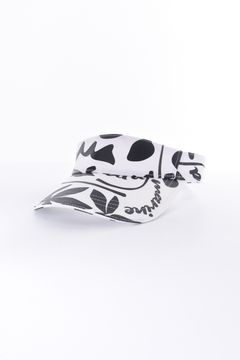 FLORAL VISOR / フローラル バイザー (ホワイト)