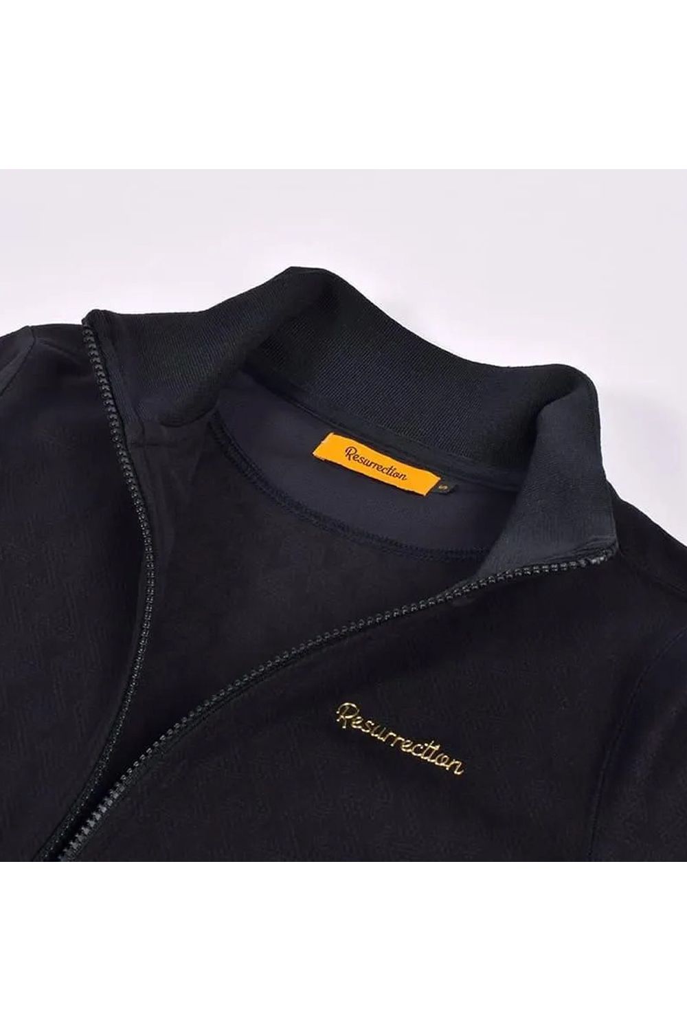 【26AW】 【レディース】 JACQUARD STAND COLLAR JACKET / ジャガード スタンド カラージャケット (ブラック)*