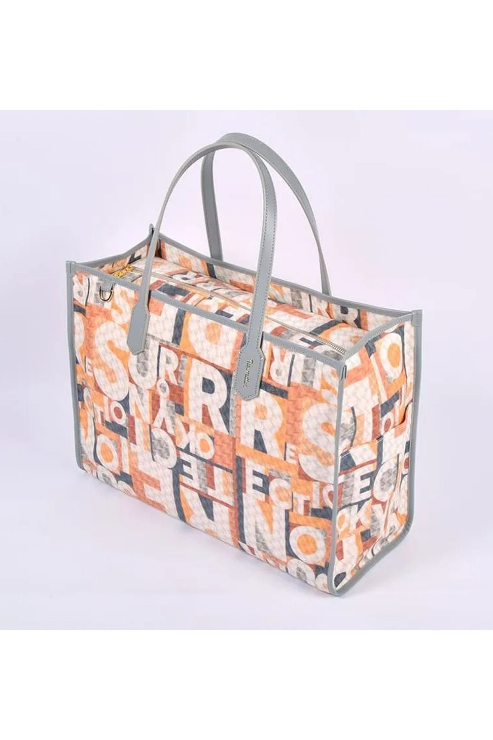 LANIUS SQUARE BIG (ラニウス スクエア ビッグ) / ブランドオリジナルテキスタイル ボストンバッグ （デイタイムジャンクション）*