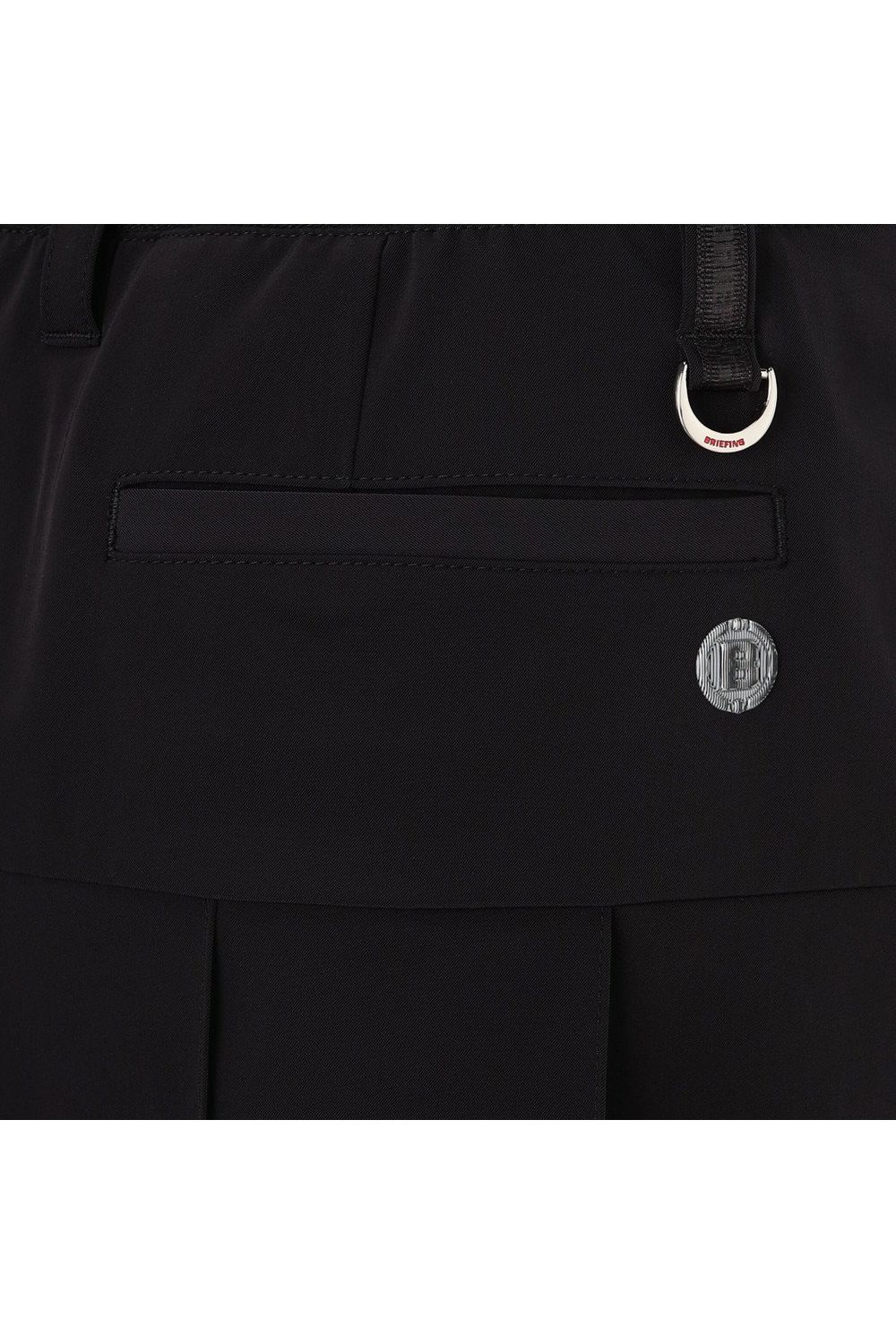 【26SS】【レディース】 WOMEN’S WR NYLON 3D LOGO PLEATED SKIRT / ナイロンストレッチ 3Dロゴ プリーツスカート (ブラック)