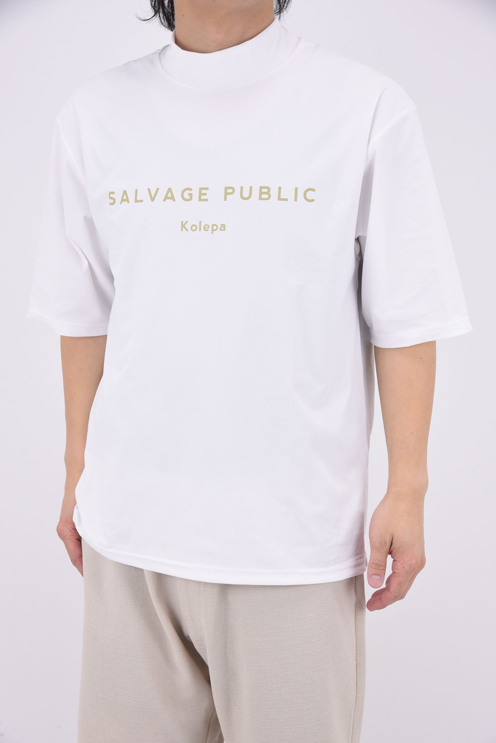 SALVAGE PUBLIC Kolepa - SURF Mockneck S/S (Kolepa Stamp