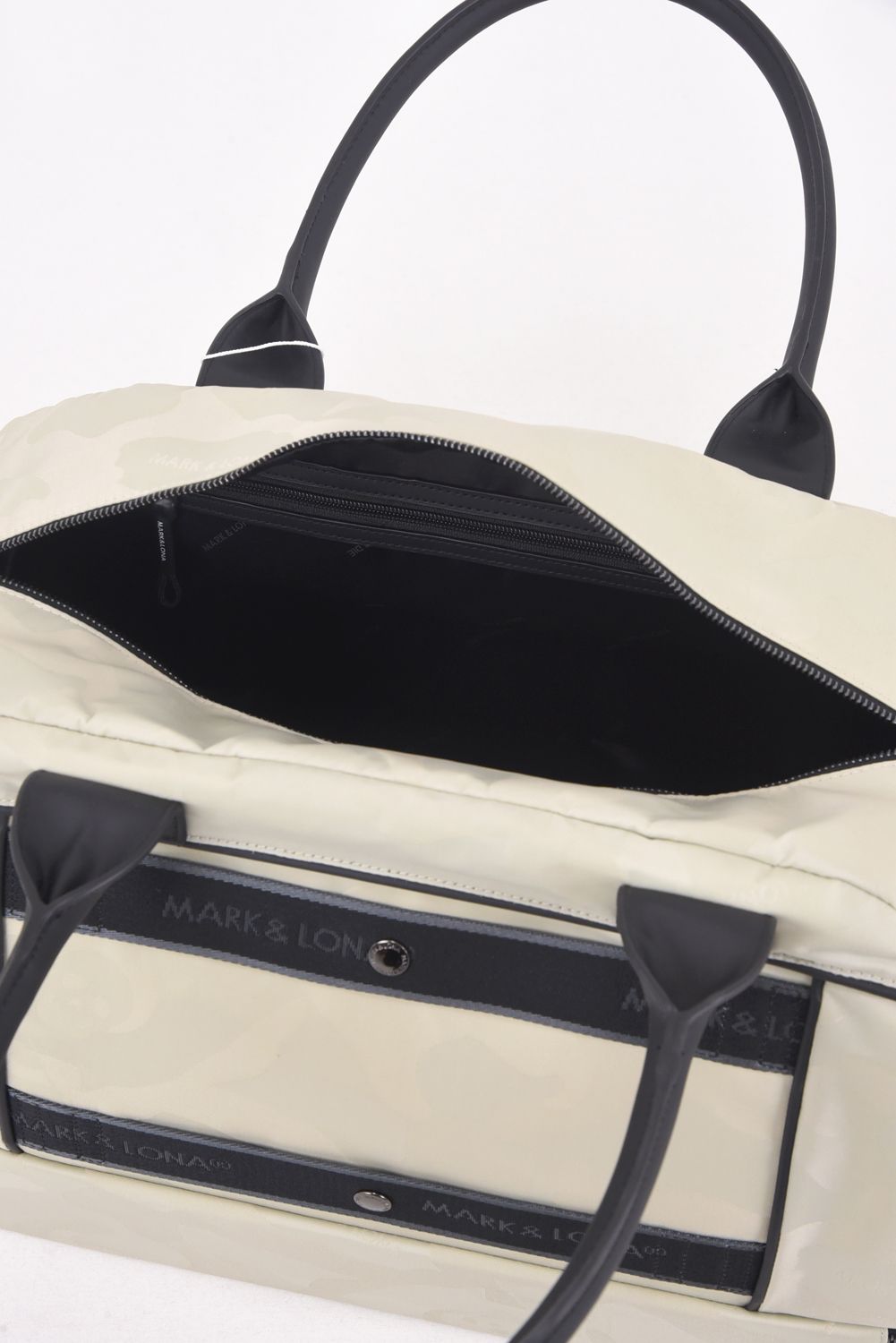 【2025AW 木村拓哉さん着用 VOL.5】 PREMIUM GAUGE BOSTON BAG / コーデュラナイロン レザーパイピング オリジナルカモジャカード ボストンバッグ (アイスグレー)