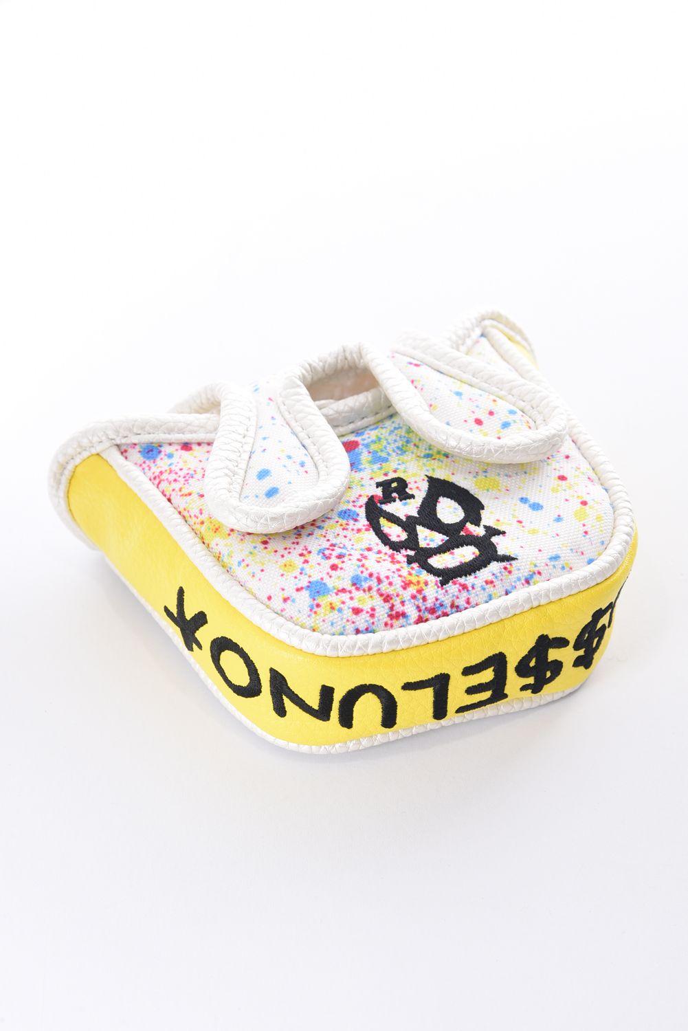 SPLASH PUTTER COVER MALLET / グラフィックデザイン マレット型パターカバー ホワイト