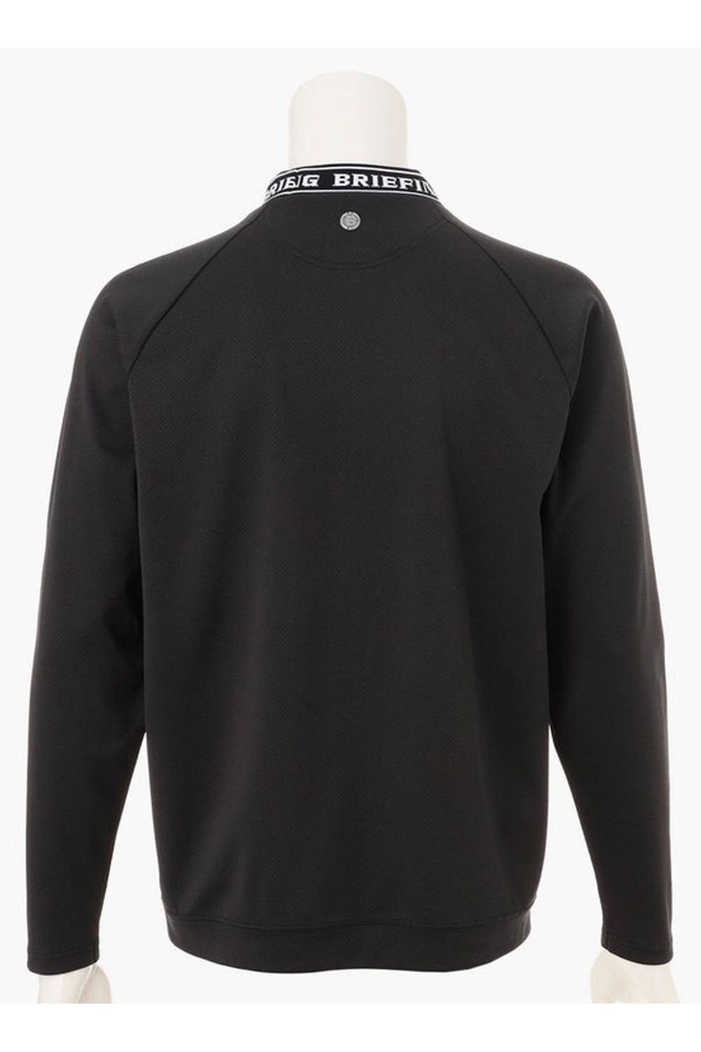 【26AW】 MS NECK LOGO LS HIGHNECK RF / ロゴ ロングスリーブ ハイネック (ブラック)