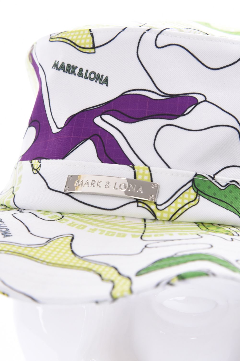 【26SS】 AXON CAMO FIELD HAT / ポリエステルツイル カモフラージュプリント サファリハット (ホワイト)