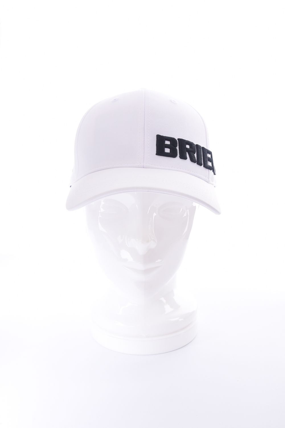 【26SS】 MEN’S ROUND LOGO CAP / アシンメトリー ラウンドロゴ キャップ (ホワイト)