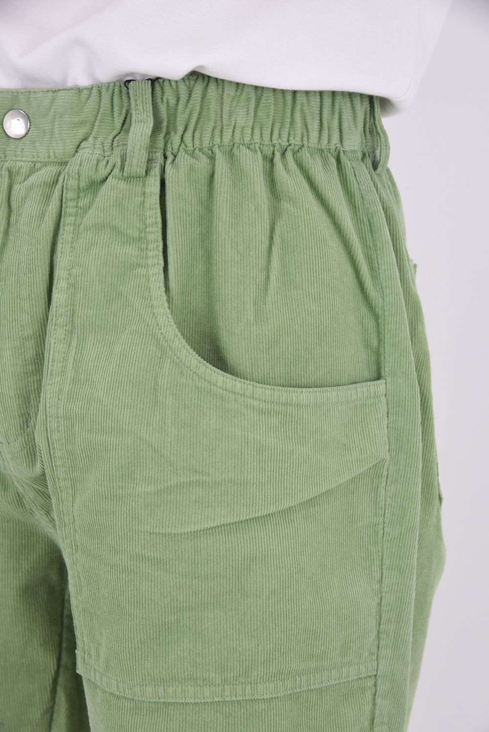 【26SS】 Uka Corduroy Shorts / 16ウェルコーデュロイ ショートパンツ (セージ)