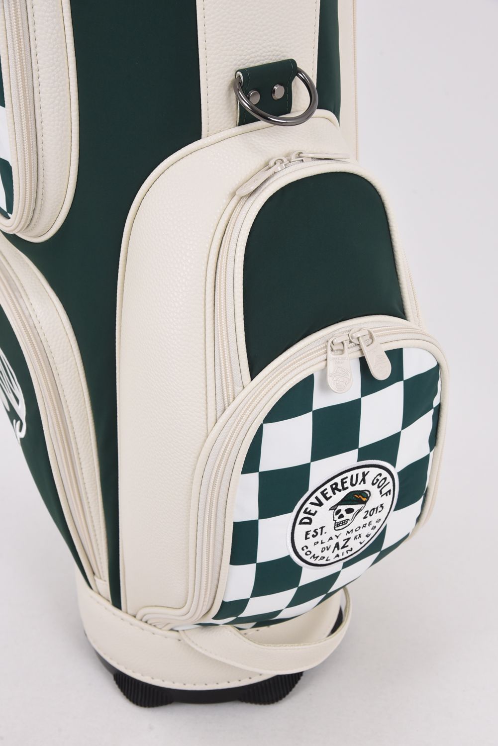 【26SS】【銀行振込・代金引換不可】【返品・交換不可】 DVG JTG CADDIE BAG / チェッカー スタンドタイプ キャディバッグ (グリーン)