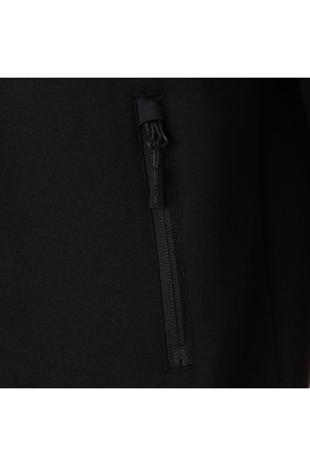 【26AW】 MEN’S WARM LINE PARKA / ダンボールニット サイドライン ジップアップパーカー (ブラック)
