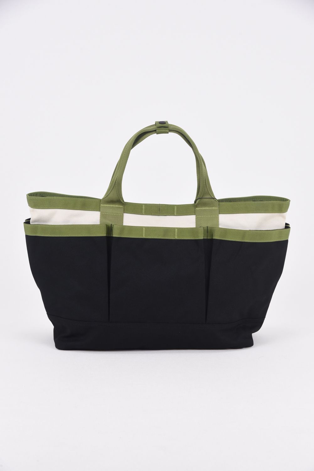 TOOL TOTE WL / トール トートバッグ (ブラック×アイボリー)