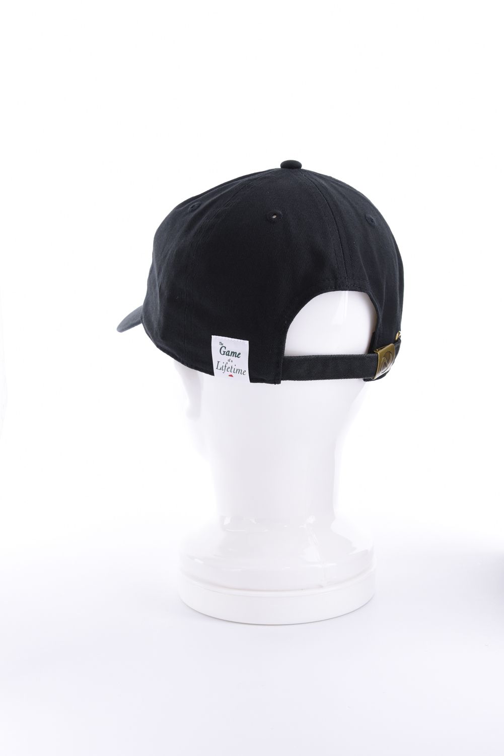 【26AW】 6 Panel Cap（SPK monogram） / 3Dロゴ刺繍 キャップ (ブラック)