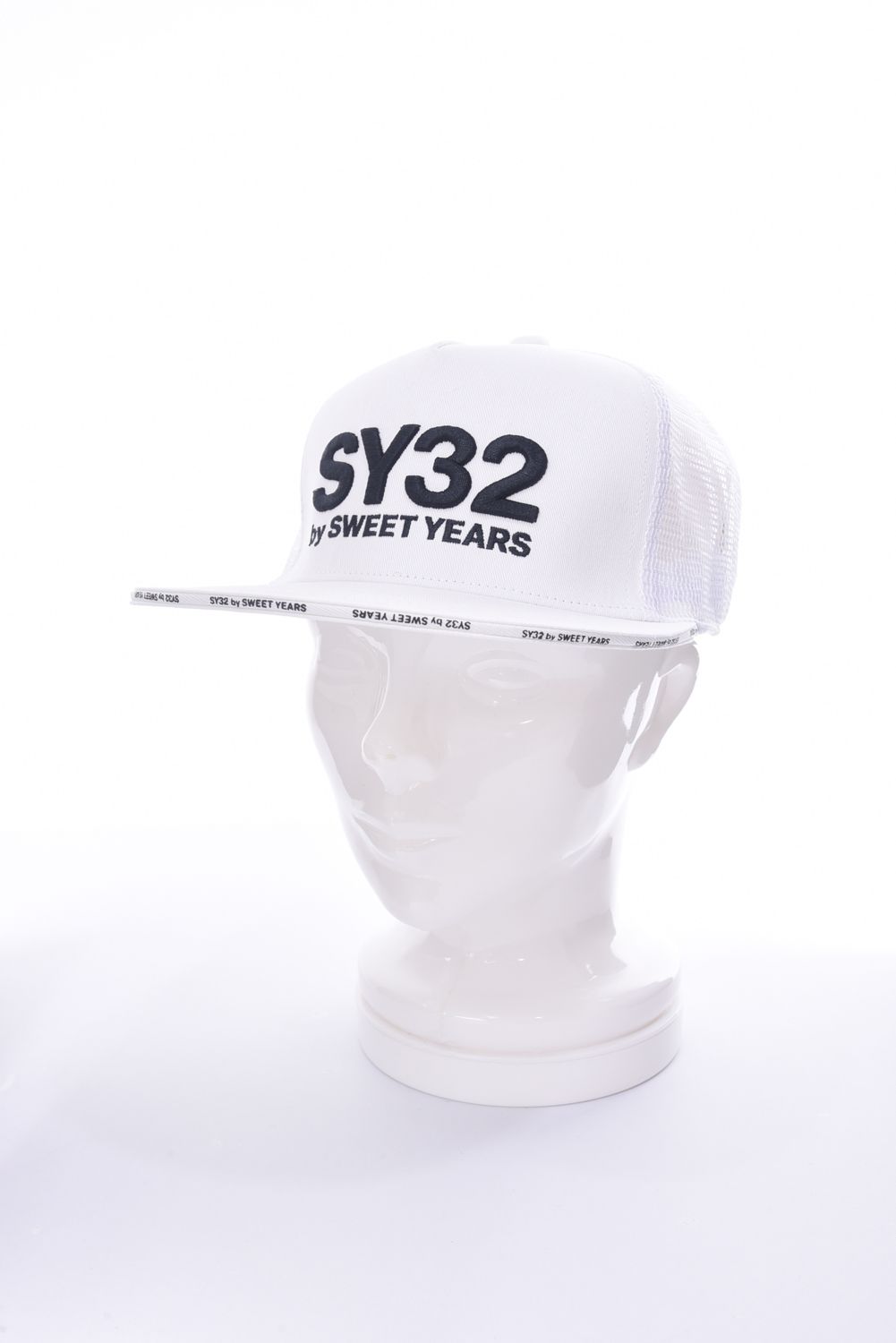 SY32 by SWEET YEARS GOLF - 3D LOGO TRUKER MESH CAP / 3Dロゴ
