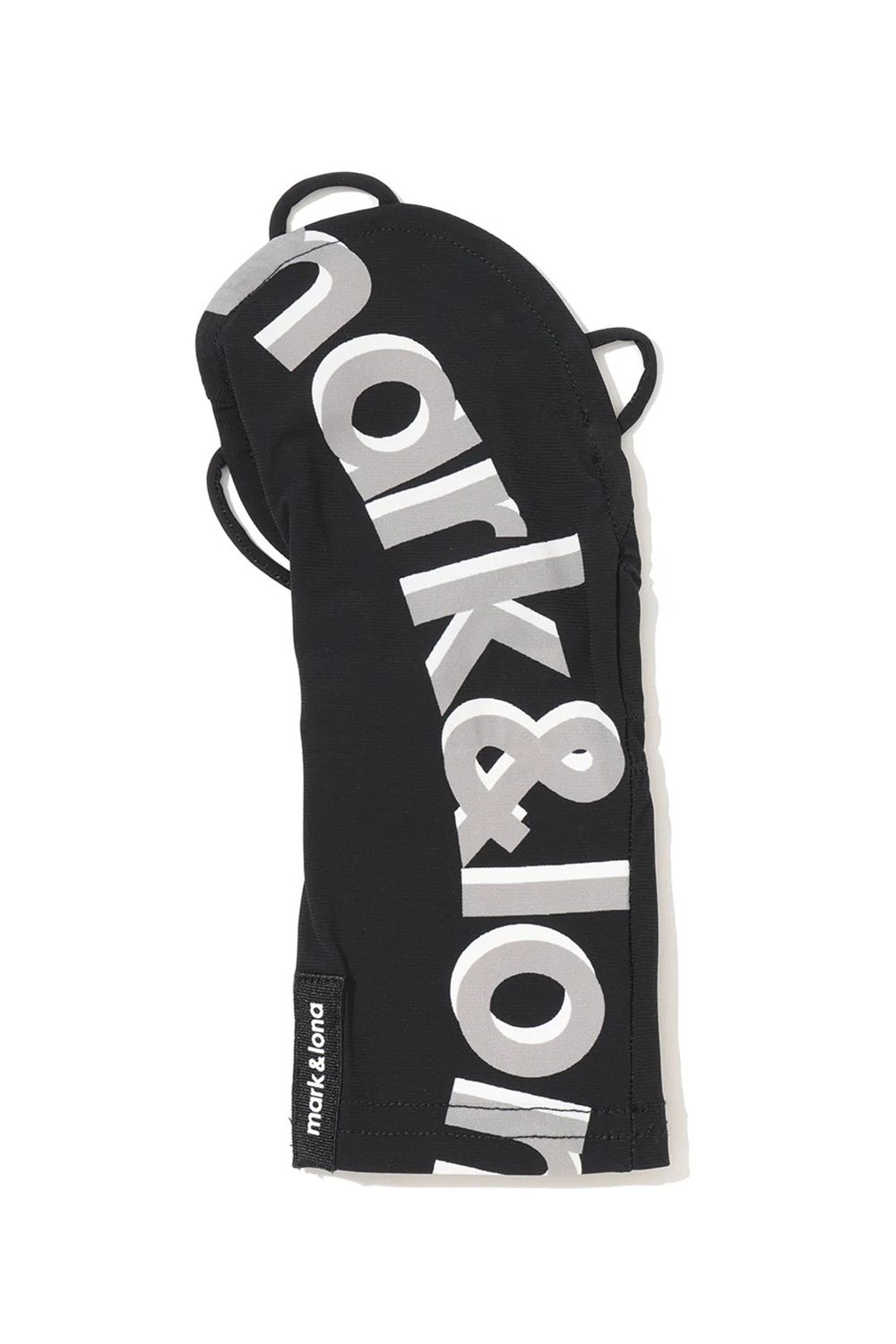 【26SS】 HEC UV GUARD HAND COVER / 3Dブランドロゴ UVガード 右手用ハンドカバー (ブラック)