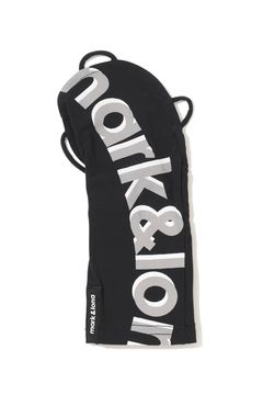 【26SS】 HEC UV GUARD HAND COVER / 3Dブランドロゴ UVガード 右手用ハンドカバー (ブラック)