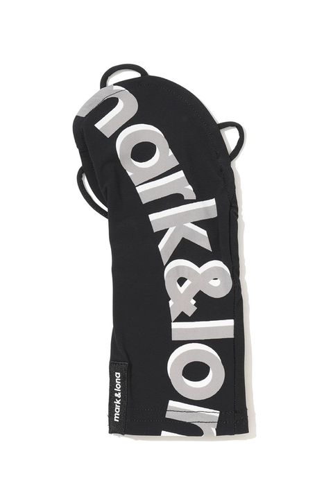 【26SS】 HEC UV GUARD HAND COVER / 3Dブランドロゴ UVガード 右手用ハンドカバー (ブラック)