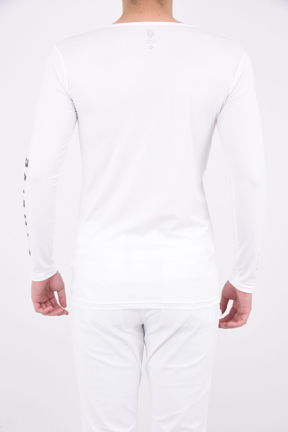 【期間限定ポイント10倍】LOGO U INNER / 接触冷感 Uネック インナー (ホワイト)
