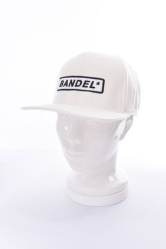 LOGO WAPPEN FLATVISOR CAP / ロゴワッペン フラットキャップ (ホワイト)
