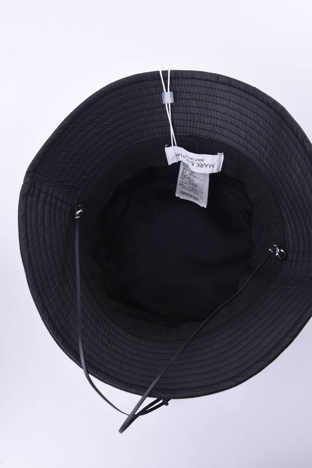 【26SS】 GAUGE CAMO BUCKET HAT / カモフラージュパターン メタルプレート バケットハット (ブラック)