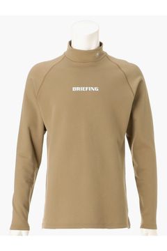 【26AW】 MEN’S WARM LS HIGHNECK / 秋冬仕様 起毛素材 ベーシック 長袖モックネックTシャツ (ベージュ)