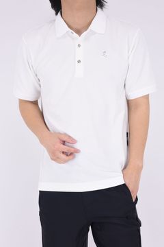 ACE POLO / ワンポイント ポロシャツ (ホワイト)