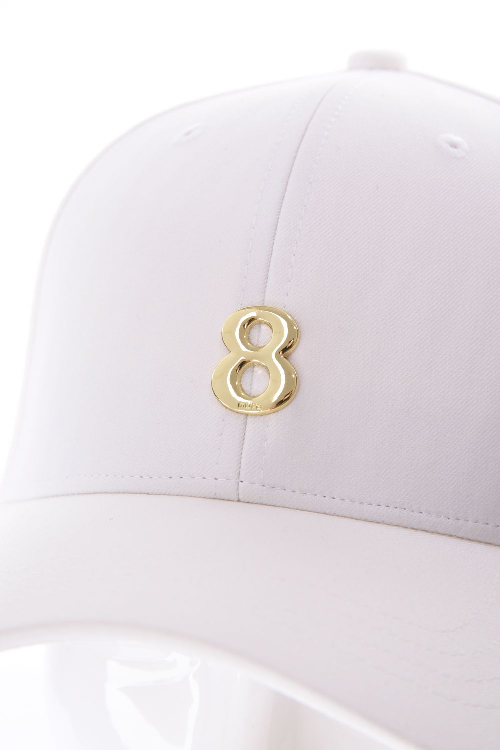 【26AW】 METAL LOGO TWILL CAP / 8メタルロゴ ツイルキャップ (ホワイト)