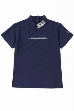 【26SS】【レディース】 BOSELLI MOCK / モックネック Tシャツ (ネイビー)*