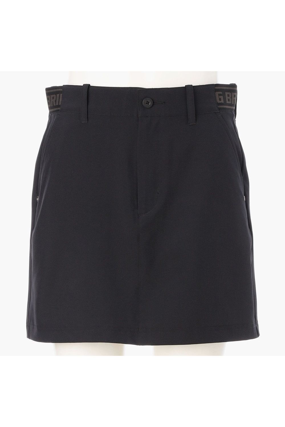 【26SS】【レディース】 WOMEN’S COOLCORE LOGO ELASTIC SKIRT / クールコア ウエストゴムベルト スカート (ブラック)