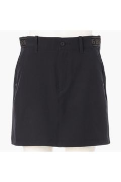 【26SS】【レディース】 WOMEN’S COOLCORE LOGO ELASTIC SKIRT / クールコア ウエストゴムベルト スカート (ブラック)