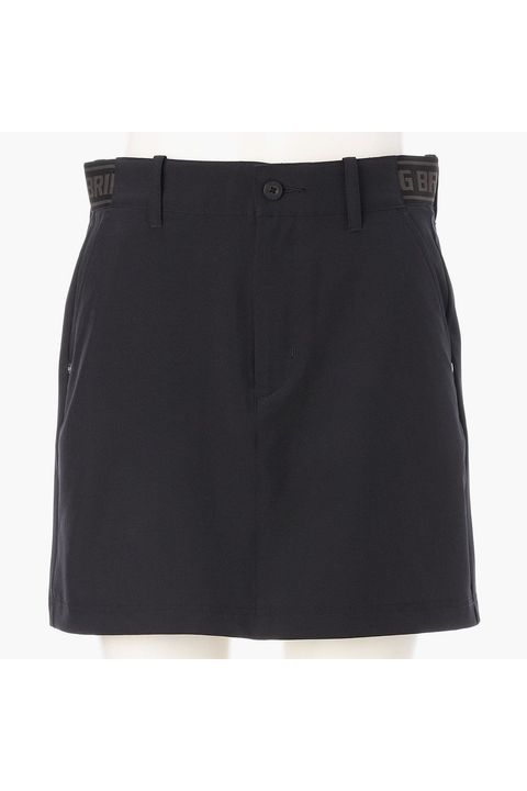 【26SS】【レディース】 WOMEN’S COOLCORE LOGO ELASTIC SKIRT / クールコア ウエストゴムベルト スカート (ブラック)