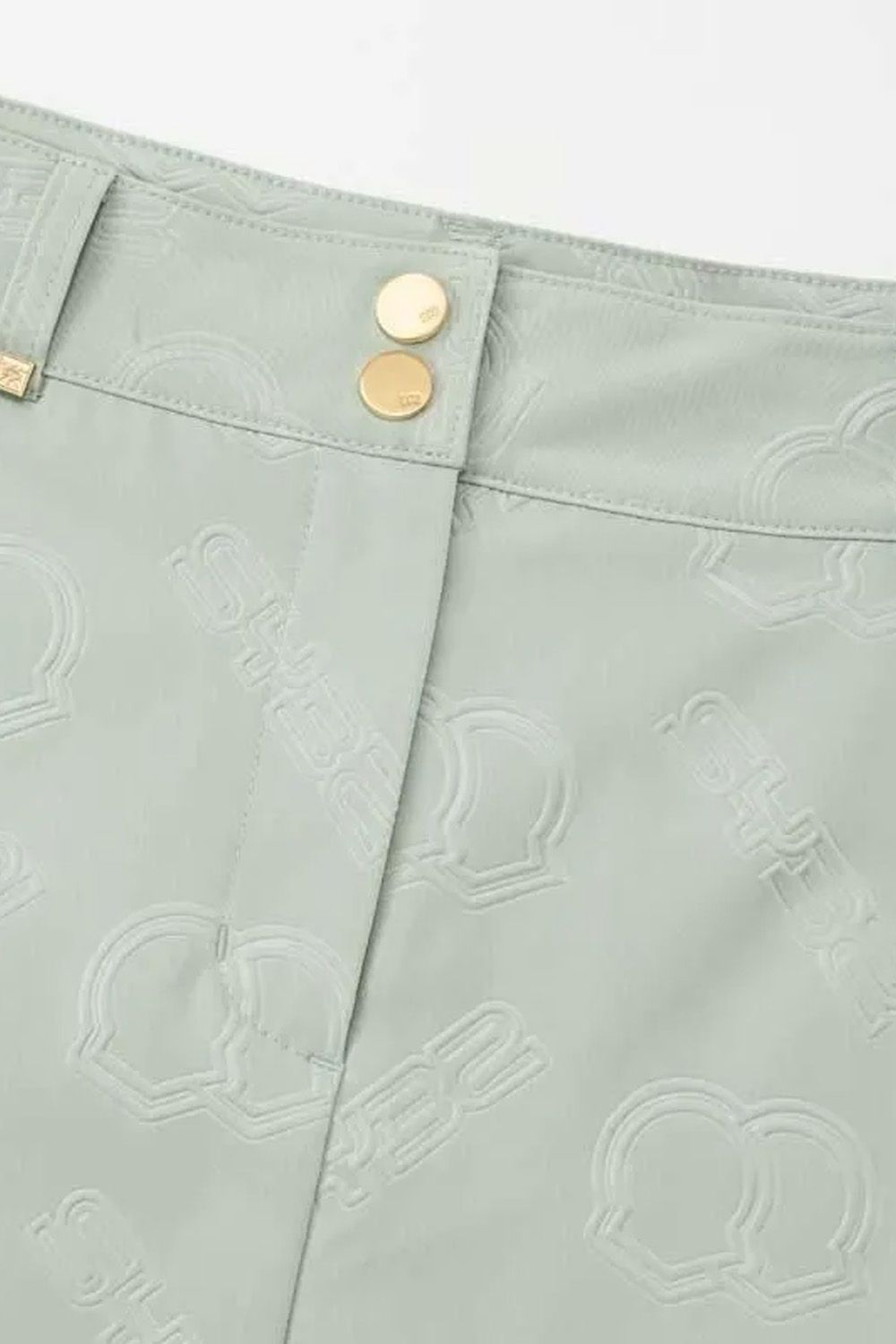 【26SS】【レディース】 EMBOSS SKIRT / エンボス スカート (ライトグリーン)*
