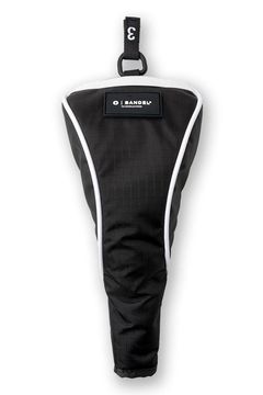 【期間限定ポイント10倍】RIPSTOP MAGTECH HEADCOVER FW / リップストップ マグネット フェアウェイウッドカバー (ブラック/ホワイト)