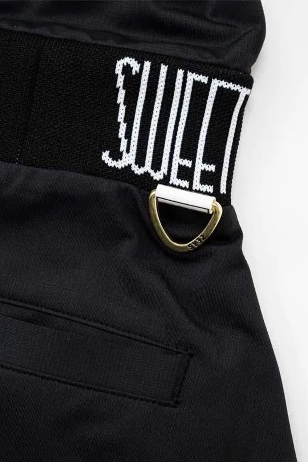 【26SS】【レディース】 WAIST LOGO ONE PIECE / ウエストロゴ ワンピース (ブラック)*