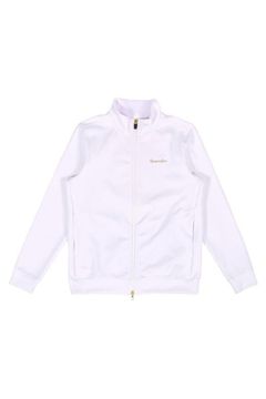 【25AW】【レディース】 JACQUARD STAND COLLAR JACKET / ジャガード スタンド カラージャケット (ホワイト)*
