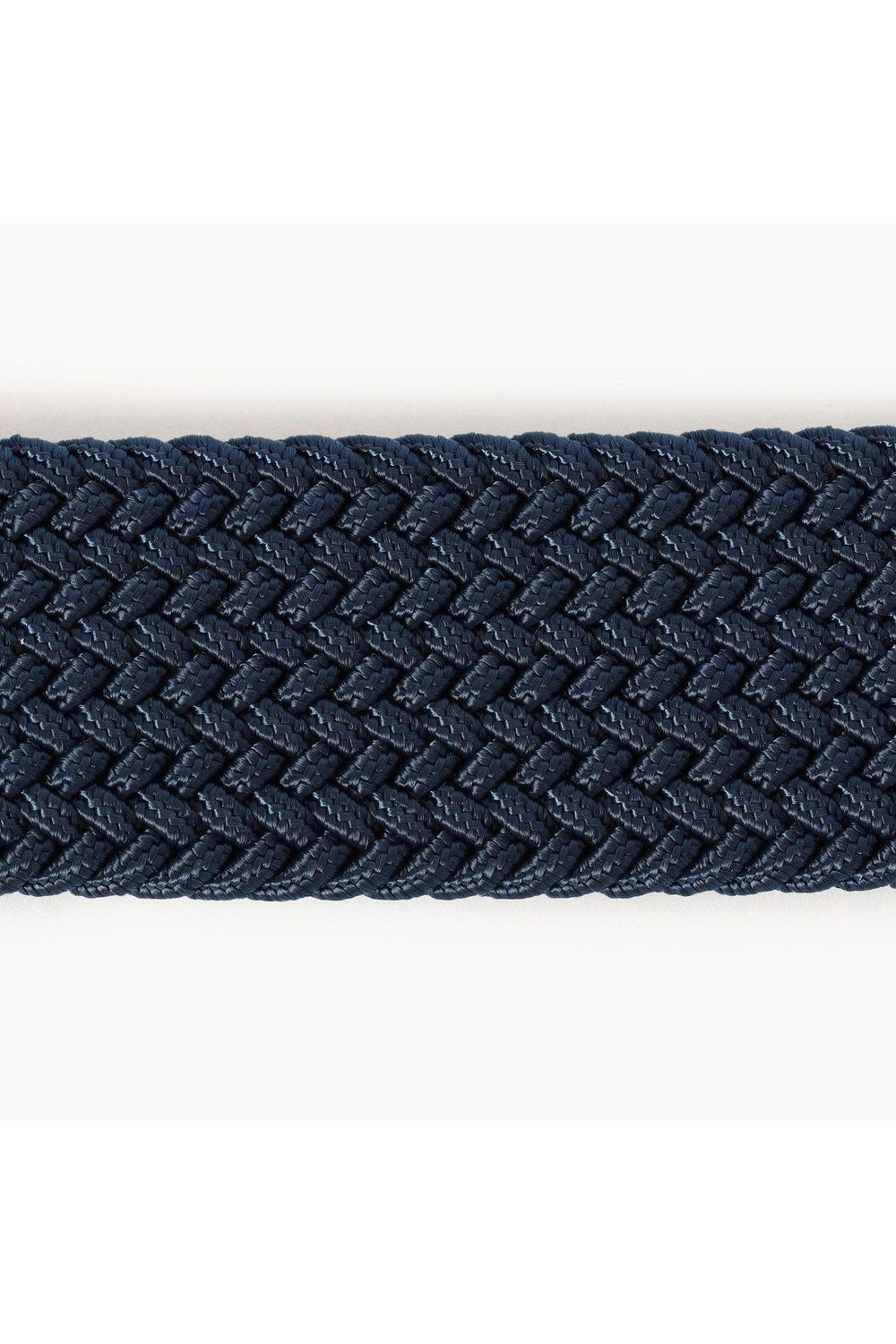 【26SS】 MEN'S BG BUCKLE MESH BELT / BGバックル メッシュベルト (ネイビー)