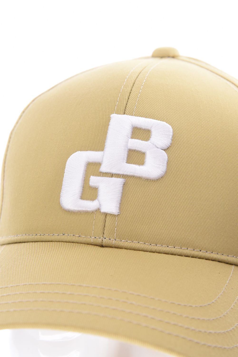 BG INITIAL CAP / BGイニシャルロゴ キャップ (ベージュ)