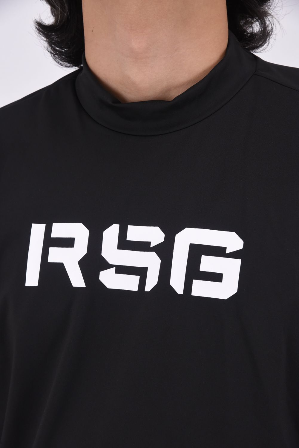 RUSSELUNO - L/S MOCKNECK / BIG LUCHAグラフィックプリント