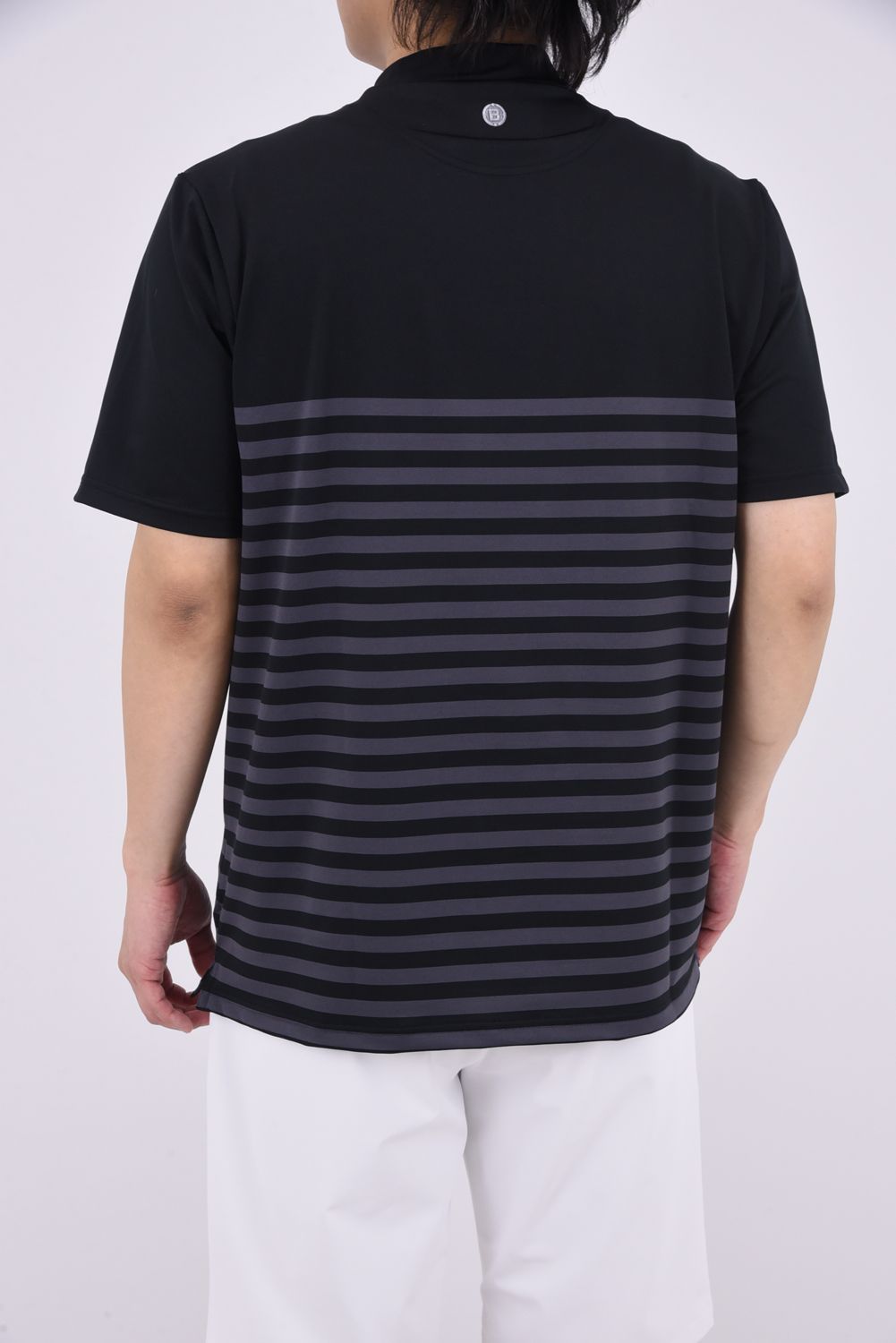 BRIEFING - 【25SS】 MEN'S SHADOW STRIPE HIGHNECK / シャドウ
