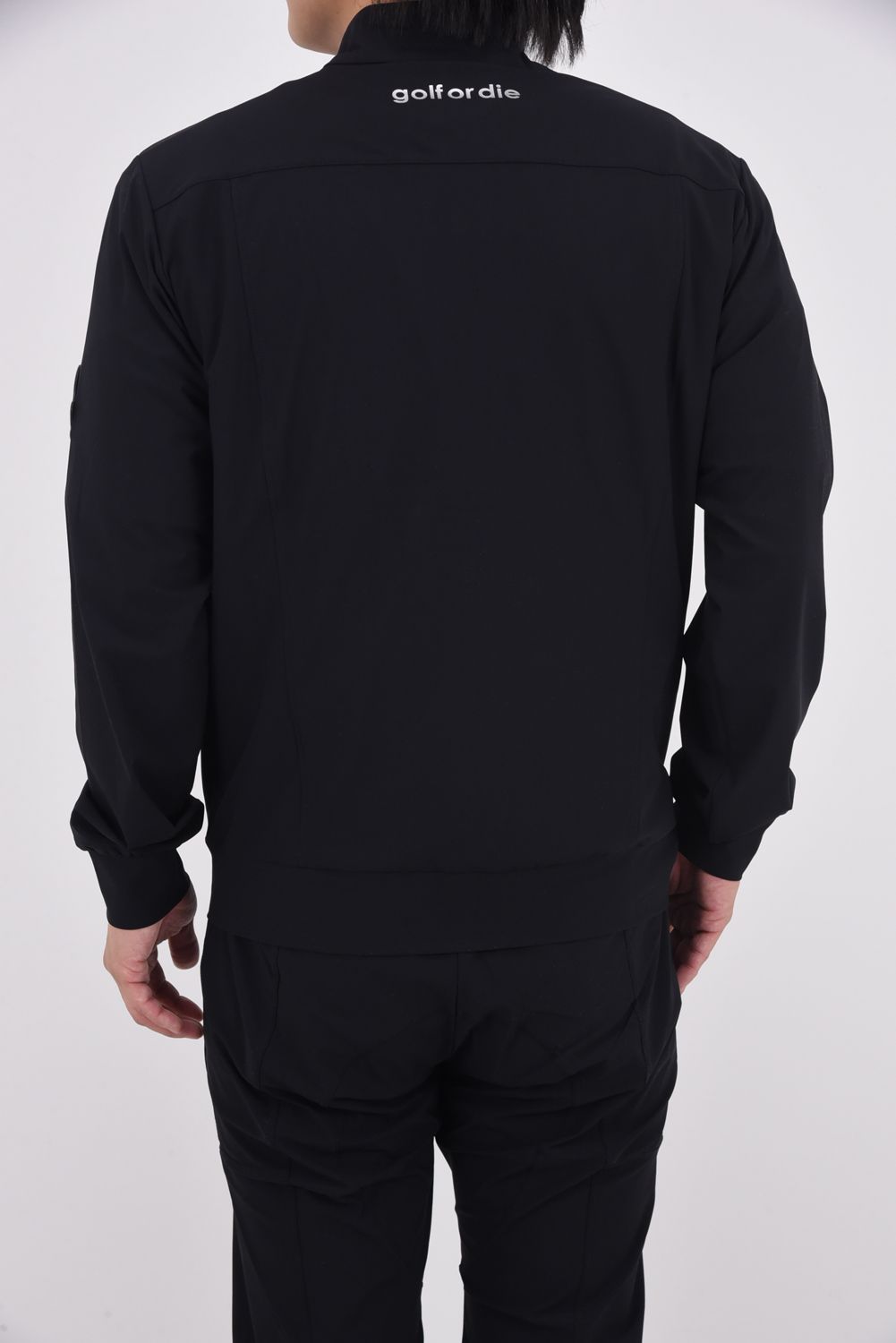 【2025AW】 S.I.D HYPER STRETCH JACKET / リフレクターロゴプリント シリコンワッペン テクニカルジャケット (ブラック)